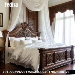 Modern Wooden Classic Bed for Couples No-2355