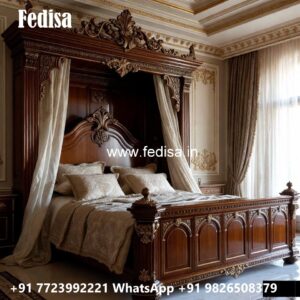 Premium Wooden Bedroom Bed Inspiration No-2358