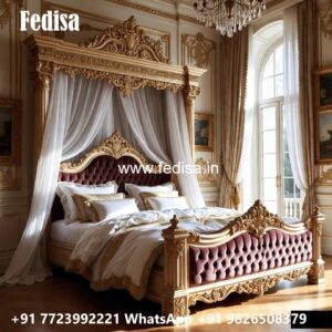 Decorative Royal Bedroom Bed Inspiration No-2372