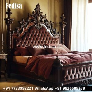 Amazing Rich Interior Bed Design No-2424