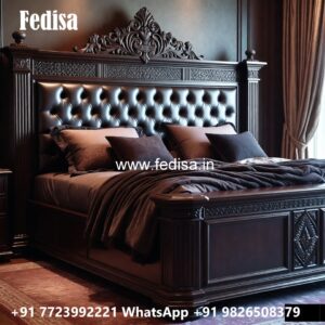 Traditional Wooden Bed Design Inspiration No-2513