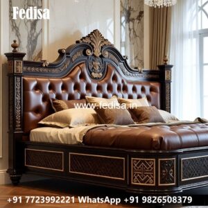Elegant Bedroom Styling with Wooden Bed No-2533