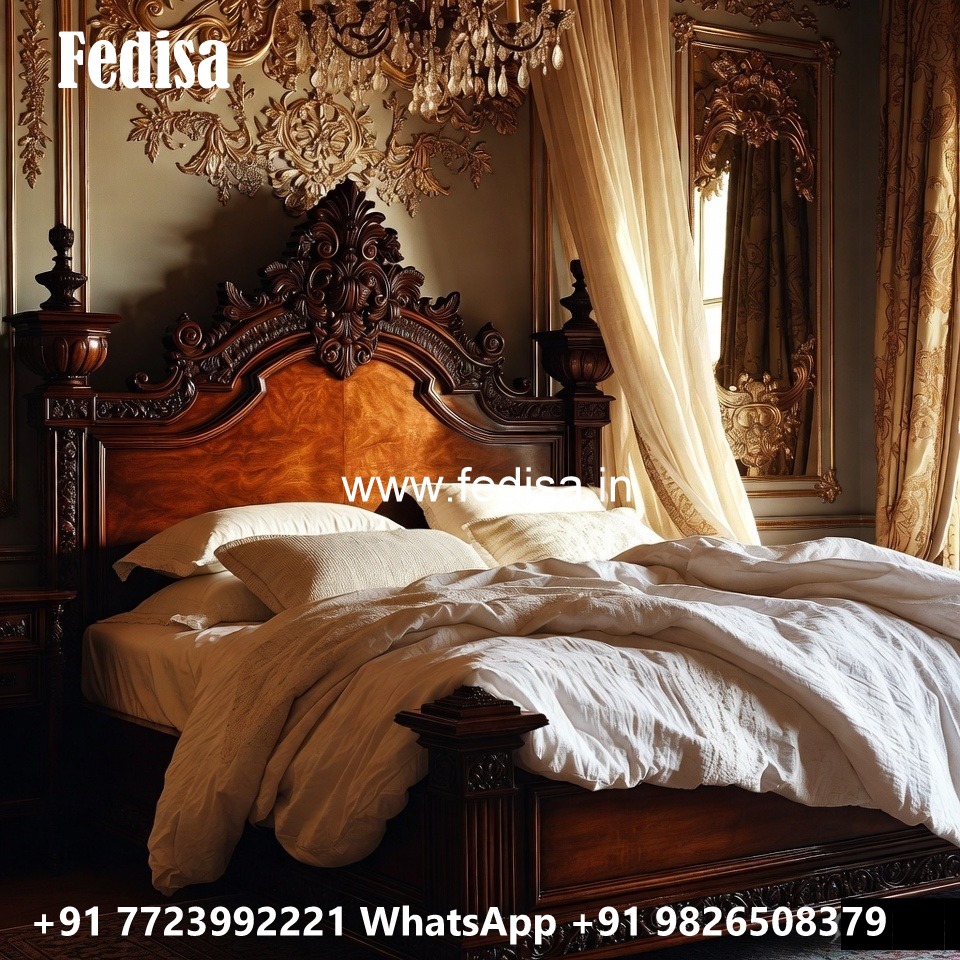 Stylish King Size Luxury Bed Design Concepts No-2566