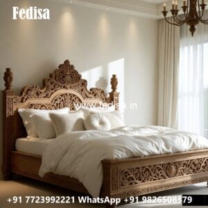 Luxury Bed Design with Contemporary Elegance No-2574