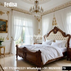 Modern Luxury Bed Design with Stylish Upholstery No-2577