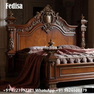 Luxury Bed Design with Modern Decorative Finish No-2619