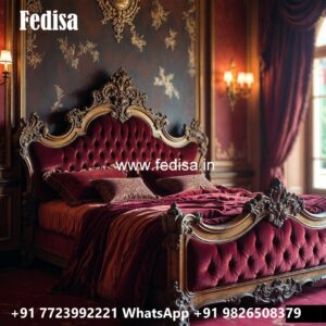 Luxury Bed Design with Contemporary Royal Style No-2648