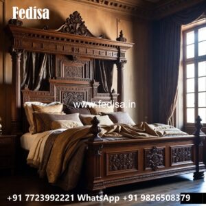 Royal Wooden Luxury Bed Design for Bedrooms No-2697