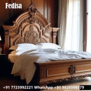 Contemporary Luxury Bed Design with Decorative Touch No-2699