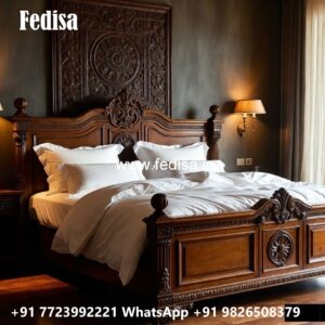 Modern Luxury Bed Design with Elegant Comfort Features No-2718