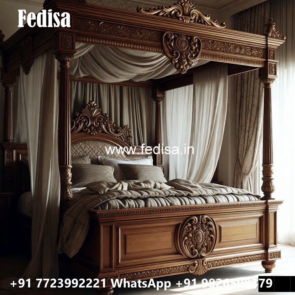 Modern Luxury Bed Design with Artistic Upholstery No-2732
