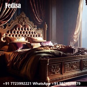 Modern Luxury Bed Design with Stylish Lighting Features No-2744