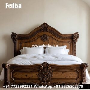 Elegant Luxury Bed Design for Modern Villas No-2778