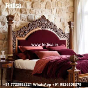 Stylish Luxury Bed Design with Artistic Modern Appeal No-2798