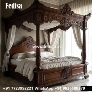 Luxury Bed Design with Modern Headboard Style No-2881