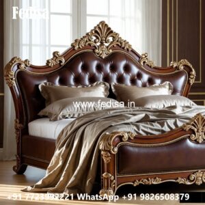 Handcrafted Classic Bed Design Collection No-2916