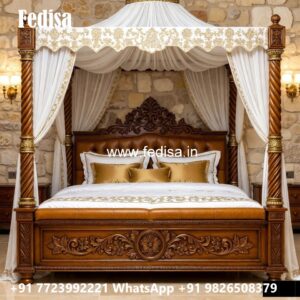 Beautiful Classic Bed Design Ideas 2029 No-2918