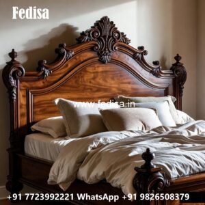 Latest Classic Bed Design for Home Interior No-2922