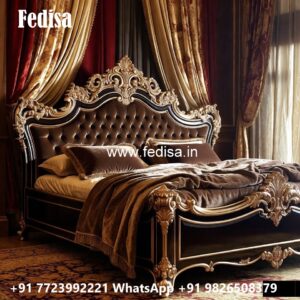 Royal Style Classic Bed Design Ideas No-2941