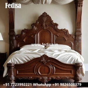 Trendy Classic Bed Design for Bedrooms No-2987