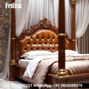 Vintage Royal Classic Bed Design No-3012