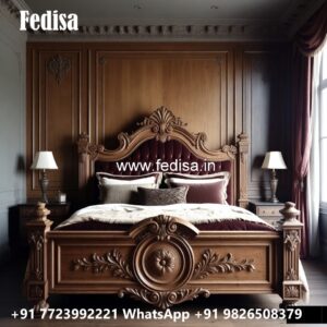 Modern Vintage Classic Bed Design No-3030