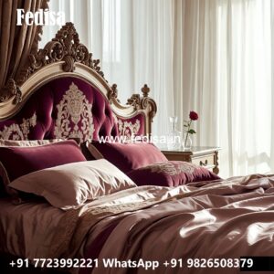 Indian Luxury Classic Bed Design No-3033