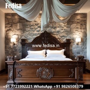Beautiful Classic Bedroom Bed Design No-3035
