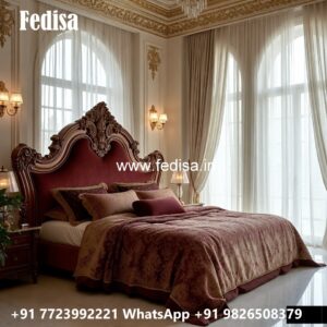 Luxury Carved Classic Bed Design No-3044
