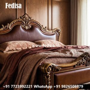 Elegant Bed Design Classic Style No-3072