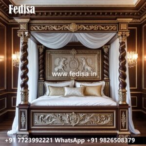 Stylish Vintage Classic Bed Design No-3083