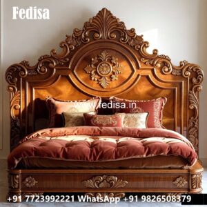 Modern Bedroom Royal Bed Design No-3091