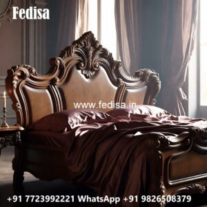 Luxury Bedroom Classic Wooden Bed No-3096