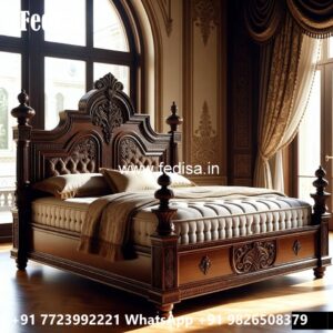 Classic Bed Design for Family Bedroom No-3120