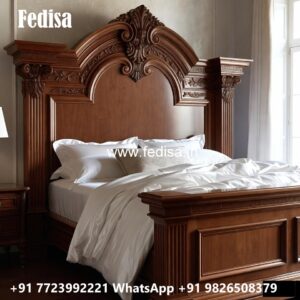 Premium Wooden Bedroom Bed Inspiration No-3208