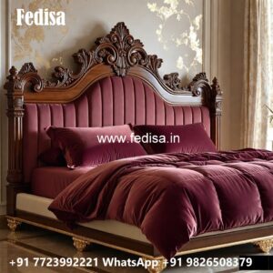 Elegant Bed Design for Luxury Interiors No-3227