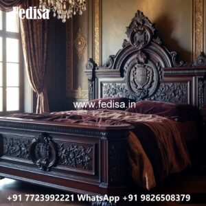 Stylish Bedroom Setup Wooden Bed No-3232