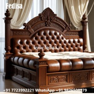 Decorative Royal Wooden Bedroom Design No-3285