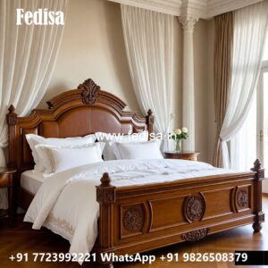 Luxury Bedroom Wooden Bed Inspiration No-3368