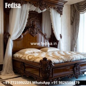 Beautiful Luxury Bed Design with LED Lighting No-3411
