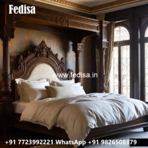 Elegant Luxury Bed Design with Modern Patterns No-3422