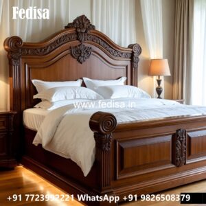 Elegant Luxury Bed Design for Master Suites No-3485