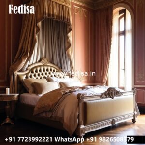 Modern Luxury Bed Design with Soft Cushion Headboard No-3510