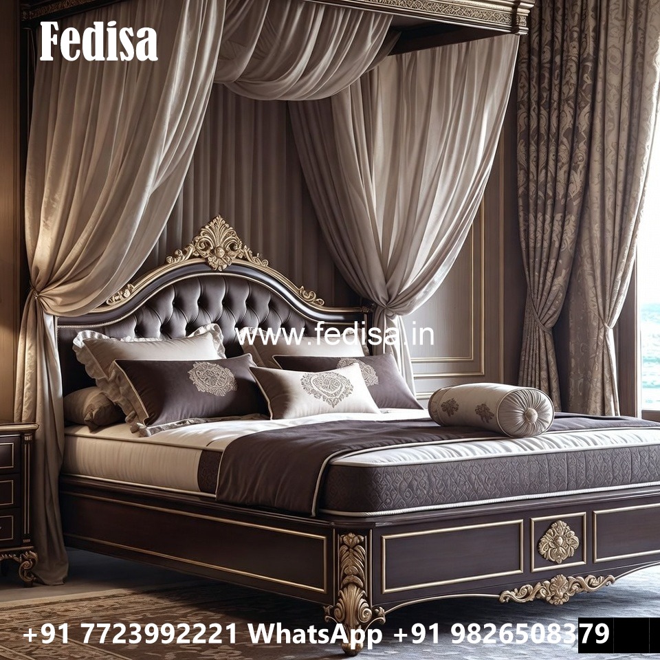 Modern Luxury Bed Design with Minimalist Elegance No-3520