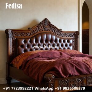 Elegant Luxury Bed Design with Premium Detailing No-3533