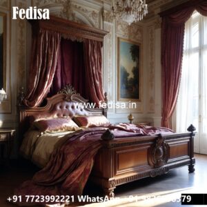 Luxury Bed Design with Stylish Fabric Texture No-3537