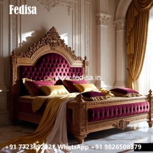 Luxury Bed Design with Premium Soft Upholstery No-3548