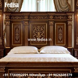 Luxury Bed Design with Contemporary Bedroom Luxury No-3554