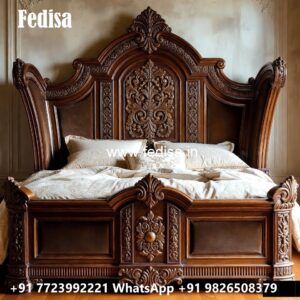 Stylish Wooden Luxury Bed Design with Storage No-3561