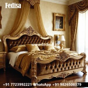 Luxury Bed Design with Stylish Minimalist Beauty No-3583